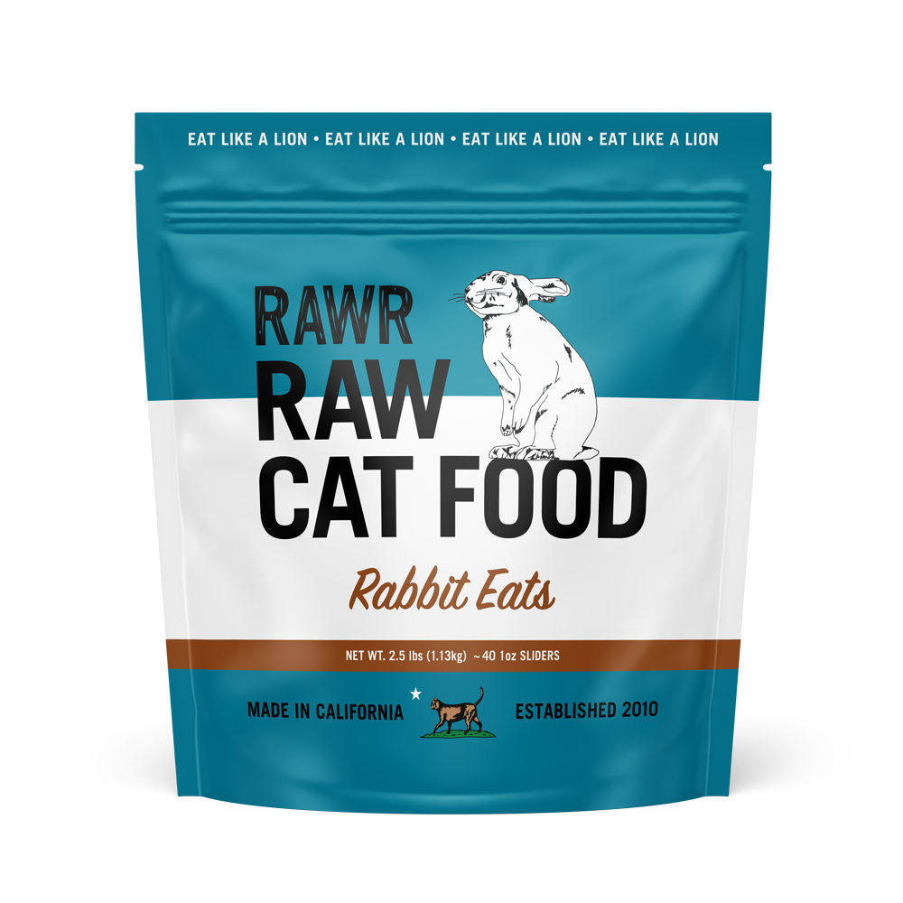 Can rabbit 2024 eat cat food